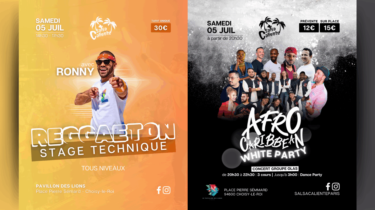 Stage et soirée de Juillet Stage & Soirée de juillet