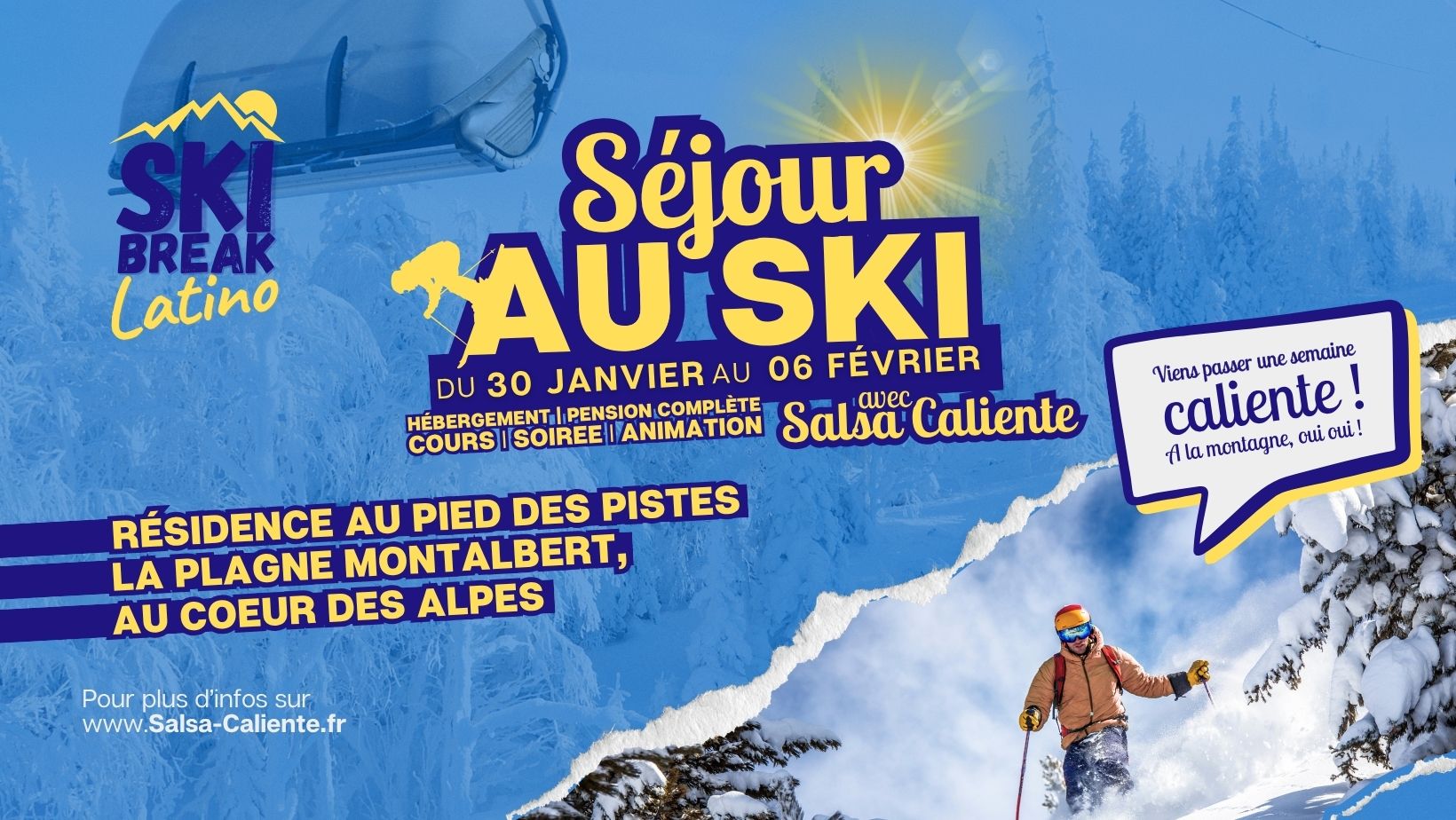 Séjour au ski avec Salsa Caliente 2027